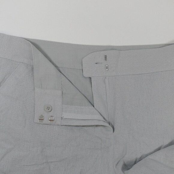 NWT MADISON gray Linen blend dress shorts lined MSRP $70 size 18W - Picture 6 of 6